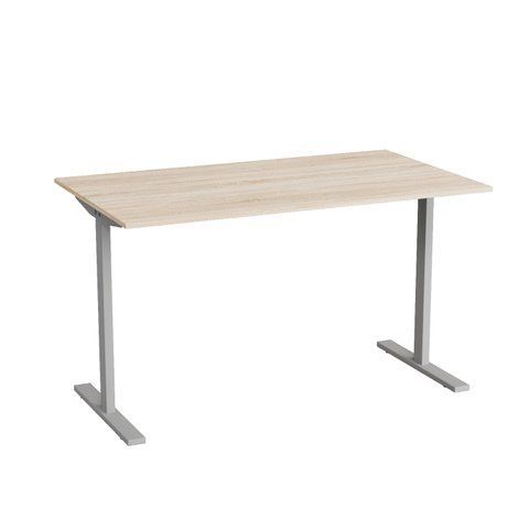 Стол письменный Space Ferrum-decor 750x1400x700 Серый металл ДСП Дуб Сонома 16 мм (FRD-107995) FRD-107995 фото