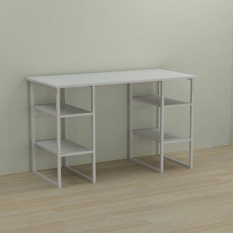 Письмовий стіл Ferrum-decor Карен 75x120x70 білий ДСП Біле 16мм (FRD-102276) FRD-102276 фото