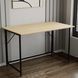 Стол раскладной Морис Ferrum-decor 750x1000x600 Черный металл ДСП Дуб Кремона Торро 16 мм (FRD-107496) FRD-107496 фото 3