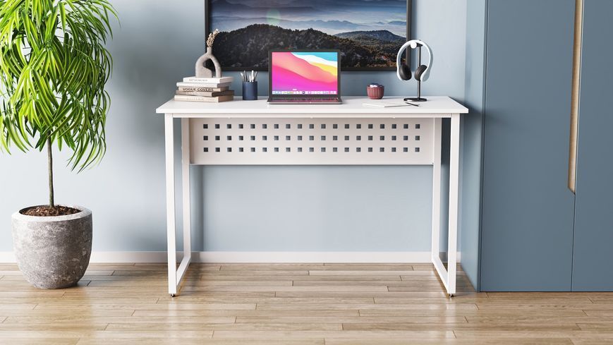 Письменный стол Ferrum-decor Майк 75x100x70 белый ДСП Белое 16мм (FRD-101327) FRD-101327 фото