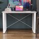 Письменный стол Ferrum-decor Драйв 750x1200x600 Белый металл ДСП Бетон 32 мм (FRD-103337) FRD-103337 фото 3