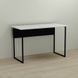 Письменный стол Ferrum-decor Майк 75x140x70 черный ДСП Белое 16мм (FRD-103897) FRD-103897 фото 1
