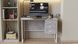 Компьютерный стол Ferrum-decor Гарри 75x140x60 белый ДСП Бетон 16мм (FRD-107298) FRD-107298 фото 2