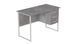 Компьютерный стол Ferrum-decor Гарри 75x140x60 белый ДСП Бетон 16мм (FRD-107298) FRD-107298 фото 5