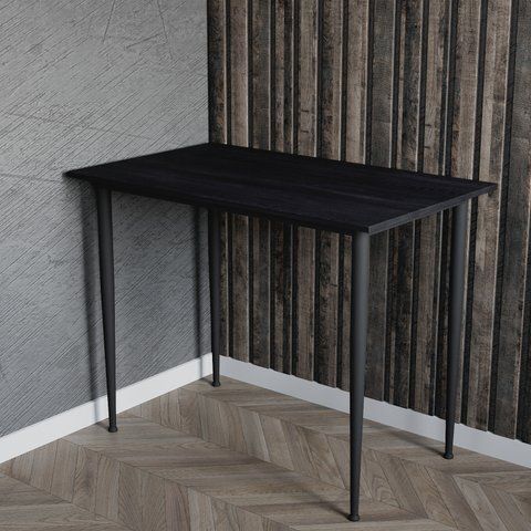 Універсальний стіл Prime Ferrum-decor 750x1400x600 Чорний метал ДСП Каштан Арвадонна 16 мм (FRD-107650) FRD-107650 фото