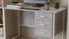 Компьютерный стол Ferrum-decor Гарри 75x140x60 белый ДСП Бетон 32мм (FRD-107299) FRD-107299 фото 1