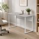 Стіл письмовий Майк Ferrum-decor 75x100x60 Білий метал ДСП Кашемір 32 мм (FRD-108301) FRD-108301 фото 2