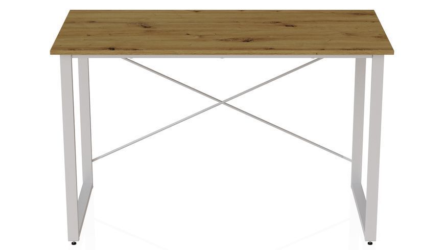 Компьютерный стол Ferrum-decor Дейв 75x140x60 белый ДСП Дуб Артизан 32мм (FRD-107050) FRD-107050 фото