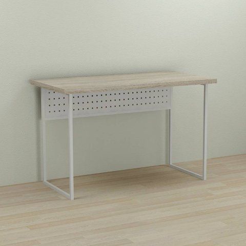 Письменный стол Ferrum-decor Майк 76x100x70 белый ДСП Дуб Сонома 32мм (FRD-101333) FRD-101333 фото