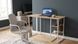 Стіл письмовий Кевін Ferrum-decor 75x120x60 Білий метал ДСП Дуб Евок Прибережний 16 мм (FRD-108052) FRD-108052 фото 2