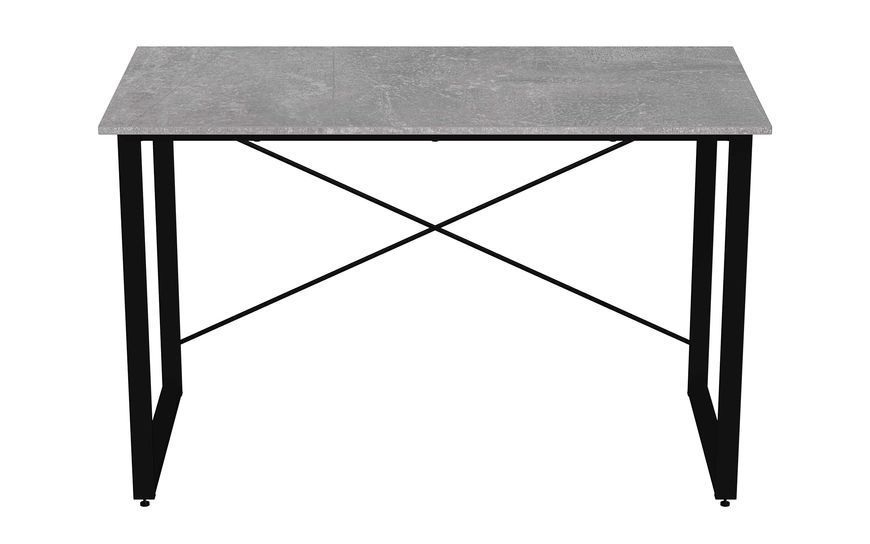 Стол письменный Дейв Ferrum-decor 750x1200x700 Черный металл ДСП Бетон 32 мм (FRD-106461) FRD-106461 фото