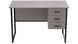 Компьютерный стол Ferrum-decor Гарри 75x140x60 черный ДСП Бетон 16мм (FRD-107302) FRD-107302 фото 4