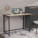 Стіл розкладний Моріс Ferrum-decor 750x1000x600 Чорний метал ДСП Дуб Сонома 16 мм (FRD-104672) FRD-104672 фото 3