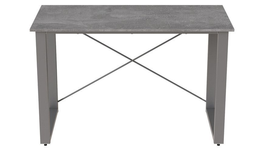 Письмовий стіл Ferrum-decor Драйв 750x1200x700 Сірий метал ДСП Бетон 32 мм (FRD-103393) FRD-103393 фото