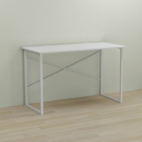Письмовий стіл Ferrum-decor Дейв 75x100x60 білий ДСП Біле 16мм (FRD-102136) FRD-102136 фото
