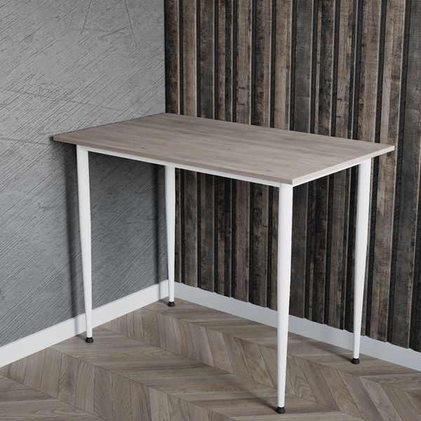 Універсальний стіл Prime Ferrum-decor 750x1400x600 Білий метал ДСП Дуб Кремона Канолло 16 мм (FRD-107705) FRD-107705 фото