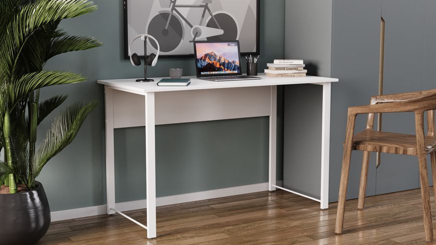 Письменный стол Ferrum-decor Курт 75x120x70 белый ДСП Белое 16мм (FRD-102236) FRD-102236 фото