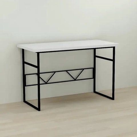 Письменный стол Ferrum-decor Раян 76x100x70 черный ДСП Белое 32мм (FRD-103706) FRD-103706 фото