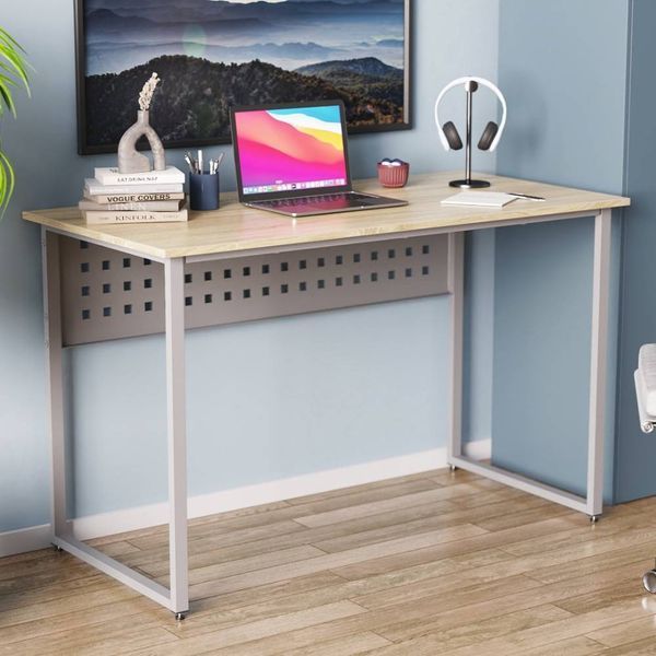 Письменный стол Ferrum-decor Майк 75x140x60 серый ДСП Дуб Сонома 16мм (FRD-101788) FRD-101788 фото