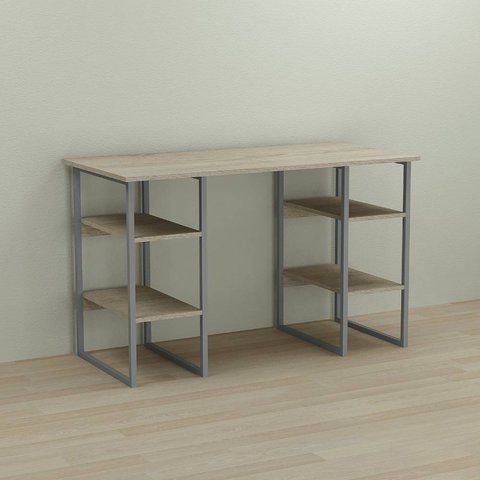 Письменный стол Ferrum-decor Карэн 75x120x70 серый ДСП Дуб Сонома 16мм (FRD-102439) FRD-102439 фото