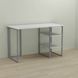 Письмовий стіл Ferrum-decor Кевін 75x100x70 сірий ДСП Біле 16мм (FRD-101739) FRD-101739 фото 4