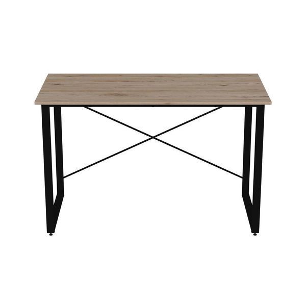 Стол письменный Дейв Ferrum-decor 750x1000x600 Черный металл ДСП Дуб Сан-Марино 32 мм (FRD-106470) FRD-106470 фото