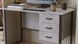 Комп'ютерний стіл Ferrum-decor Гаррі 75x120x70 чорний ДСП Бетон 32 мм (FRD-107309) FRD-107309 фото 1