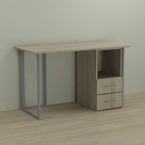 Письменный стол Ferrum-decor Отто 75x120x60 серый ДСП Дуб Сонома 16мм (FRD-101492) FRD-101492 фото