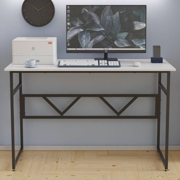 Письменный стол Ferrum-decor Раян 75x120x70 черный ДСП Белое 16мм (FRD-103711) FRD-103711 фото