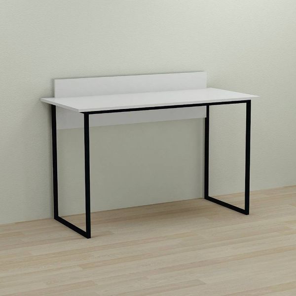 Письменный стол Ferrum-decor Скай 75x100x60 черный ДСП Белое 16мм (FRD-103611) FRD-103611 фото