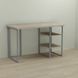 Письмовий стіл Ferrum-decor Кевін 76x100x70 сірий ДСП Дуб Сонома 32мм (FRD-101744) FRD-101744 фото 1