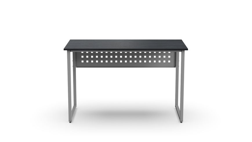 Стіл письмовий Майк Ferrum-decor 75x100x60 Сірий метал ДСП Каштан Арвадонна 16 мм (FRD-108263) FRD-108263 фото