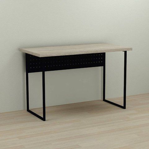 Письменный стол Ferrum-decor Майк 76x120x60 черный ДСП Дуб Сонома 32мм (FRD-103863) FRD-103863 фото