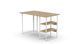 Стол письменный Кевин Ferrum-decor 75x100x70 Белый металл ДСП Дуб Евок Прибрежный 16 мм (FRD-108064) FRD-108064 фото 5