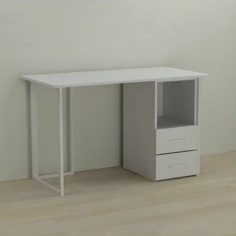 Письмовий стіл Ferrum-decor Отто 76x120x70 білий ДСП Біле 32мм (FRD-101046) FRD-101046 фото