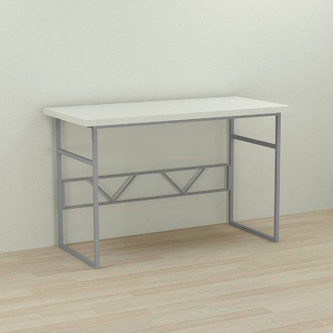 Письменный стол Ferrum-decor Раян 76x100x60 серый ДСП Белое 32мм (FRD-101596) FRD-101596 фото