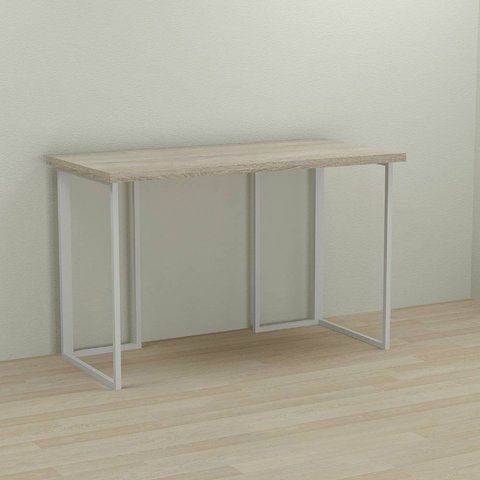 Письмовий стіл Ferrum-decor Ханна 76x140x60 білий ДСП Дуб Сонома 32мм (FRD-104016) FRD-104016 фото