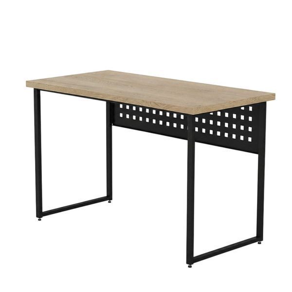 Стол письменный Майк Ferrum-decor 75x140x70 Черный металл ДСП Дуб Кремона Торро 32 мм (FRD-108366) FRD-108366 фото