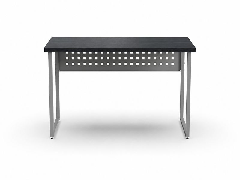 Стіл письмовий Майк Ferrum-decor 75x100x60 Сірий метал ДСП Каштан Арвадонна 32 мм (FRD-108266) FRD-108266 фото