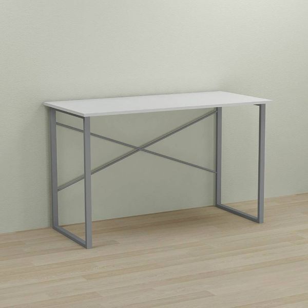 Письмовий стіл Ferrum-decor Дейв 75x120x70 сірий ДСП Біле 16мм (FRD-102398) FRD-102398 фото