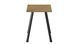 Табурет Ferrum-decor 430x320x320 Чорний метал ДСП Дуб Артизан 16 мм (FRD-106916) FRD-106916 фото 1