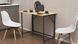 Стол раскладной Морис 900 Ferrum-decor 750x900x500 Черный металл ДСП Дуб Артизан 16 мм (FRD-107316) FRD-107316 фото 8