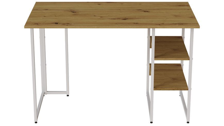 Комп'ютерний стіл Ferrum-decor Кевін 75x120x60 білий ДСП Дуб Артизан 16 мм (FRD-107216) FRD-107216 фото