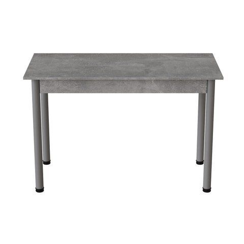 Стіл кухонний Ferrum-decor Беніта 75x120x80 Сірий ДСП Бетон 16мм (FRD-105571) FRD-105571 фото