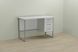 Письменный стол Ferrum-decor Гарри 75x120x60 серый ДСП Белое 16мм (FRD-101451) FRD-101451 фото 2