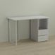 Письмовий стіл Ferrum-decor Отто 75x140x70 білий ДСП Біле 16мм (FRD-101051) FRD-101051 фото 1