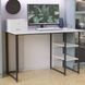 Письмовий стіл Ferrum-decor Кевін 75x100x70 чорний ДСП Біле 16мм (FRD-103819) FRD-103819 фото 1