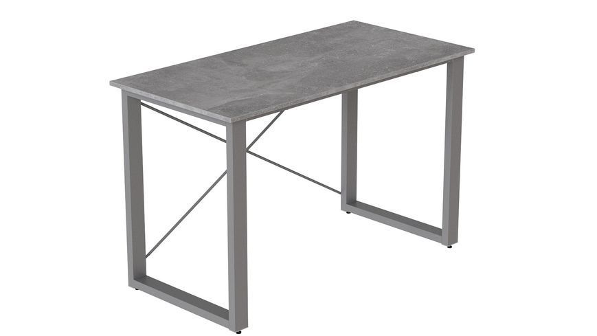 Письменный стол Ferrum-decor Драйв 750x1000x600 Серый металл ДСП Бетон 32 мм (FRD-103309) FRD-103309 фото