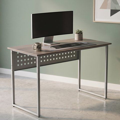 Стіл письмовий Майк Ferrum-decor 75x140x70 Сірий метал ДСП Дуб Кремона Канолло 16 мм (FRD-108221) FRD-108221 фото