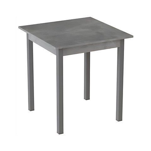Стіл кухонний Ferrum-decor Дієго 75x70x70 Сірий ДСП Бетон 16мм (FRD-105574) FRD-105574 фото